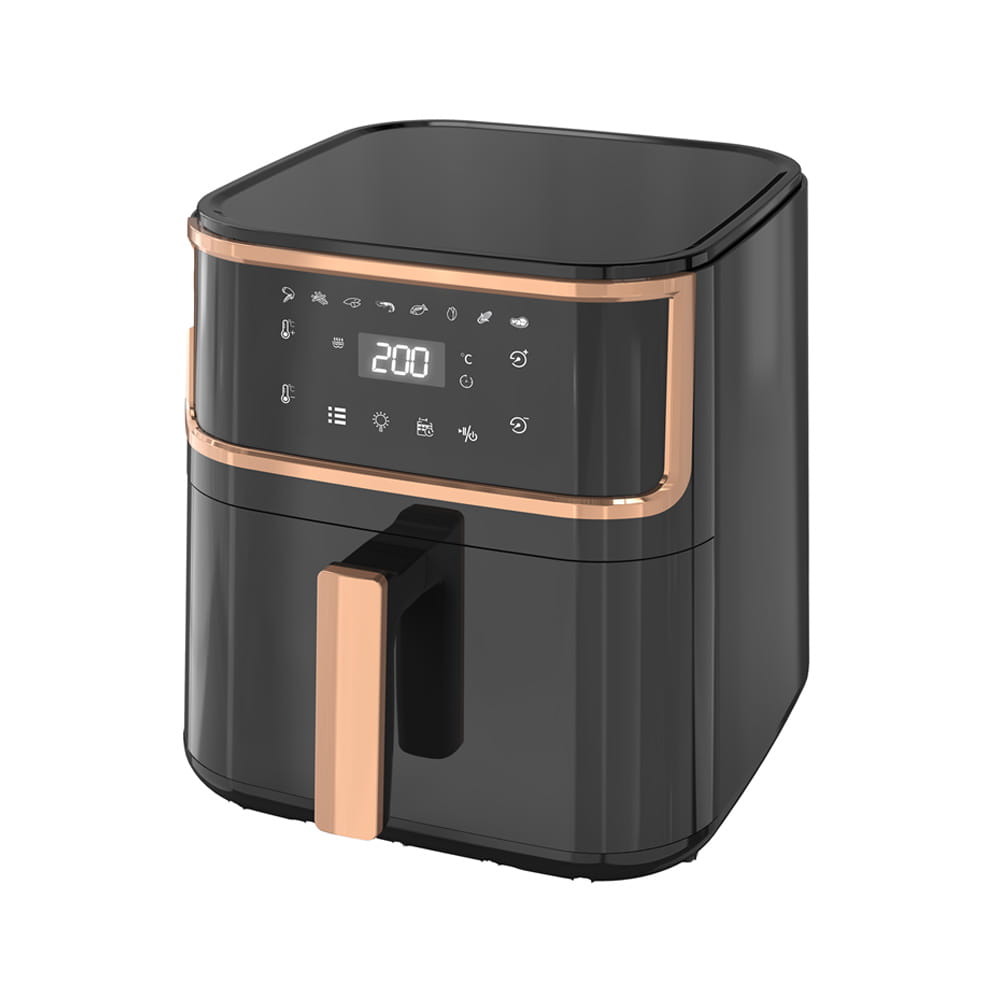 LCD Fryer Udara Tak Terlihat dengan Fungsi Penguncian